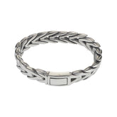 Cudworth Stainless Steel Byzantine Chain Bracelet